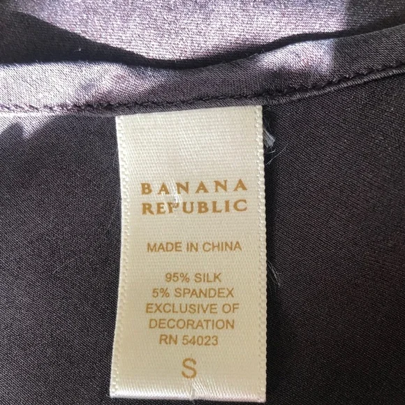 Banana Republic Dark Silk Camisole - Picture 9 of 9